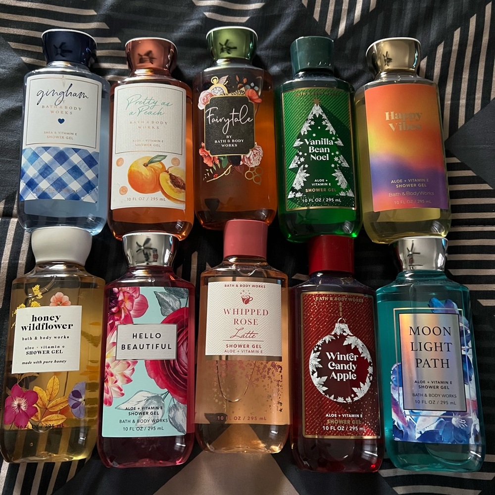 Bath & Body works shower wash